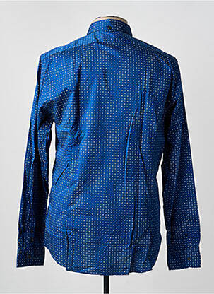 Chemise manches longues coupe cintrée bleu SCOTCH & SODA homme
