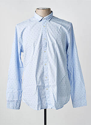 Chemise manches longues bleu SCOTCH & SODA homme