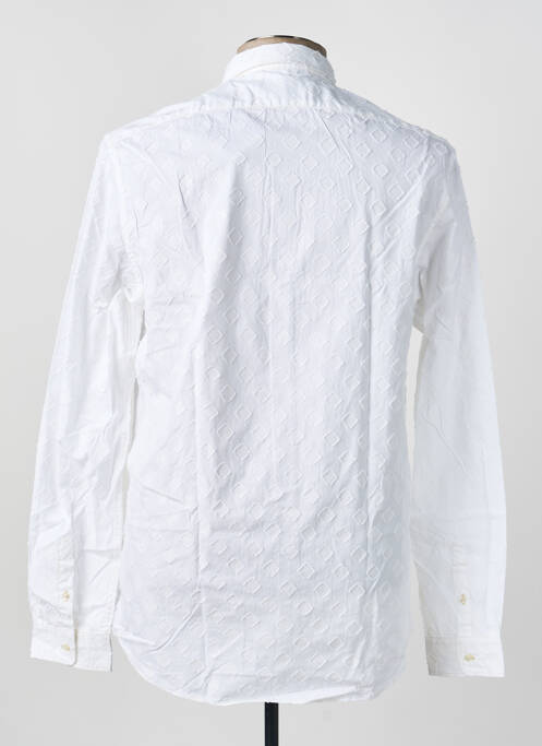 Chemise manches longues coupe cintrée blanc SCOTCH & SODA homme
