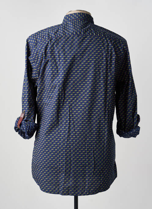 Chemise manches longues imprimé fantaisie bleu SCOTCH & SODA homme