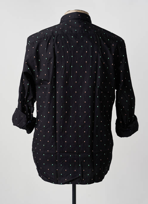 Chemise manches longues imprimé fantaisie noir SCOTCH & SODA homme