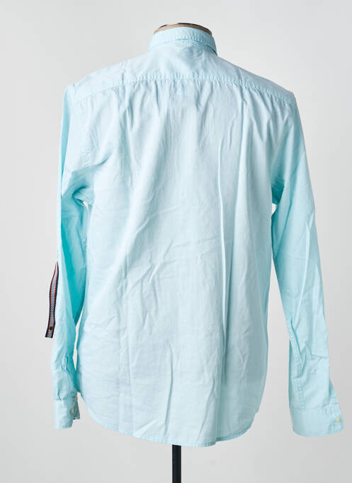 Chemise manches longues coupe cintrée vert SCOTCH & SODA homme