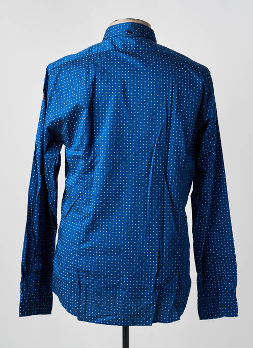 Chemise manches longues coupe cintrée bleu SCOTCH & SODA homme