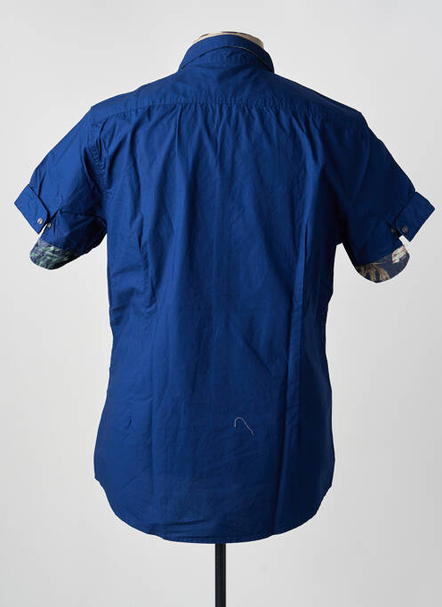 Chemise manches courtes bleu SCOTCH & SODA homme