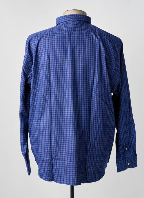 Chemise manches longues bleu BLUSALINA homme
