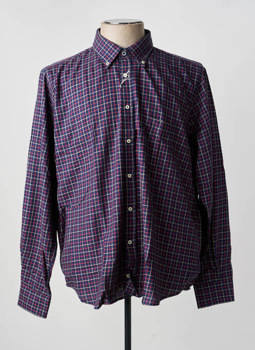 Chemise manches longues bleu BLUSALINA homme