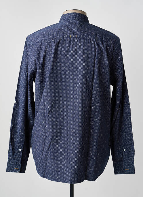 Chemise manches longues bleu KAPORAL homme