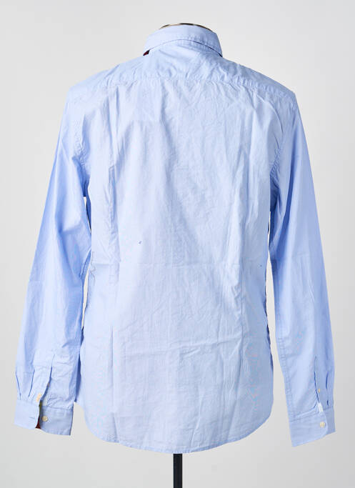Chemise manches longues bleu SCOTCH & SODA homme