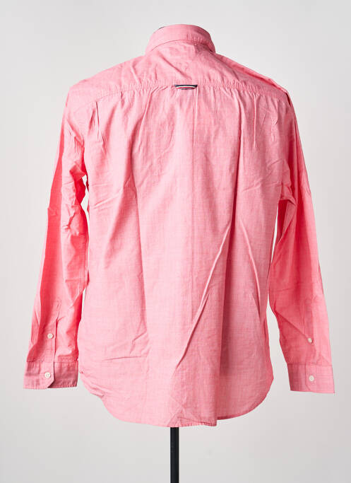 Chemise manches longues rose TOMMY HILFIGER homme
