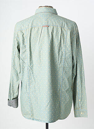 Chemise manches longues imprimé fantaisie bleu TOMMY HILFIGER homme