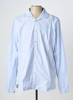 Chemise manches longues imprimé fantaisie bleu SCOTCH & SODA homme
