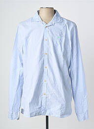 Chemise manches longues imprimé fantaisie bleu SCOTCH & SODA homme
