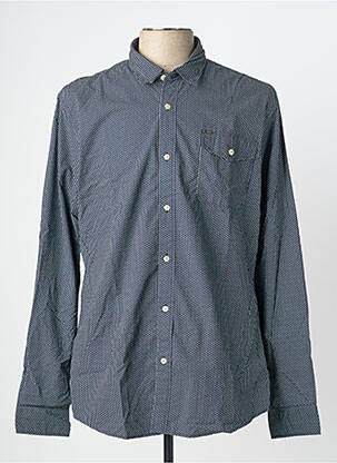 Chemise manches longues imprimé fantaisie bleu SCOTCH & SODA homme