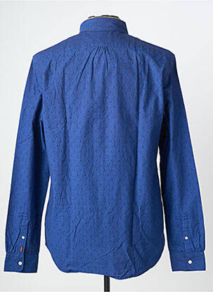 Chemise manches longues imprimé fantaisie bleu SCOTCH & SODA homme