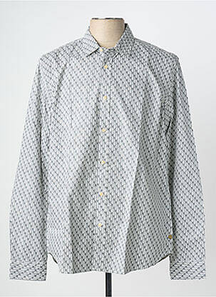 Chemise manches longues imprimé fantaisie blanc SCOTCH & SODA homme