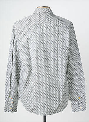 Chemise manches longues imprimé fantaisie blanc SCOTCH & SODA homme