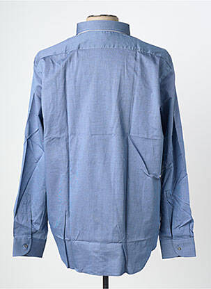 Chemise manches longues imprimé fantaisie bleu PHILO VANCE homme