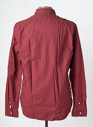 Chemise manches longues imprimé fantaisie rouge SCOTCH & SODA homme
