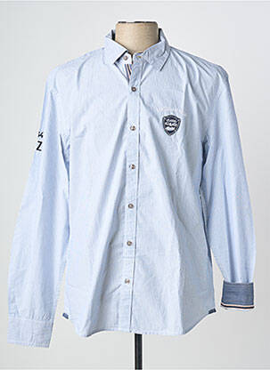 Chemise manches longues bleu CLASSIC ALL BLACKS homme