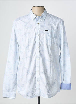 Chemise manches longues bleu KAPORAL homme
