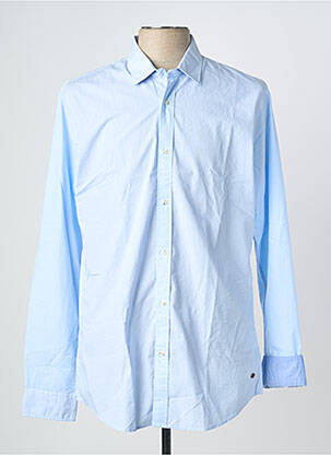 Chemise manches longues bleu SCOTCH & SODA homme