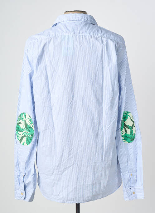 Chemise manches longues imprimé fantaisie bleu SCOTCH & SODA homme