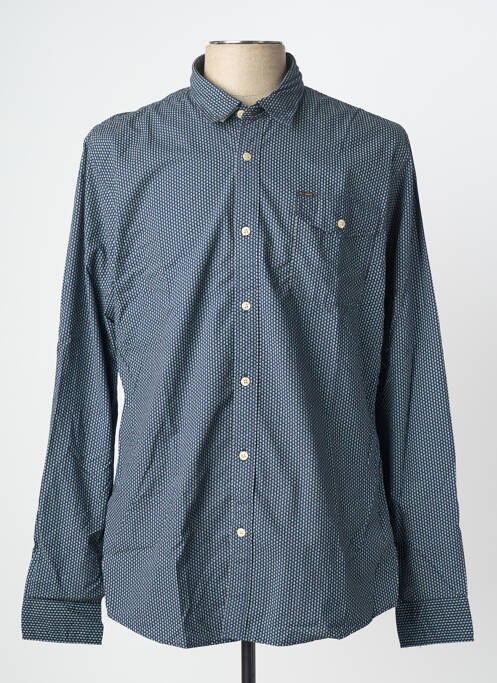 Chemise manches longues imprimé fantaisie bleu SCOTCH & SODA homme