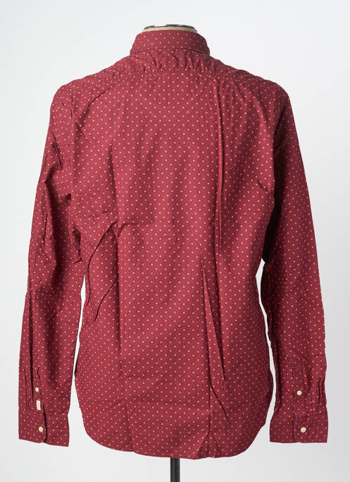Chemise manches longues imprimé fantaisie rouge SCOTCH & SODA homme
