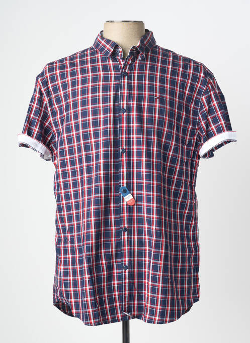 Chemise manches courtes imprimé fantaisie bleu TOMMY HILFIGER homme