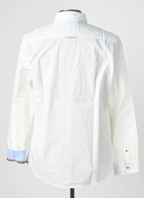 Chemise manches longues blanc BEING HUMAN homme