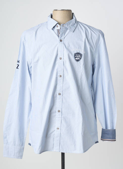 Chemise manches longues bleu CLASSIC ALL BLACKS homme