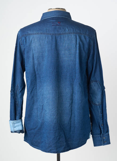 Chemise manches longues bleu KAPORAL homme