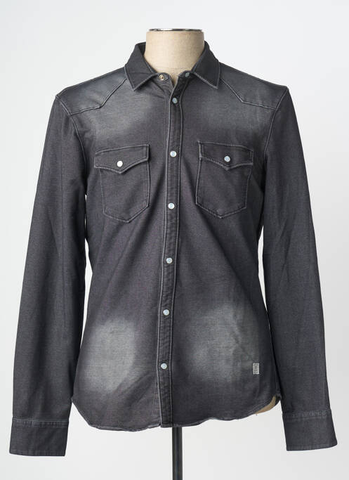 Chemise manches longues gris GAUDI homme