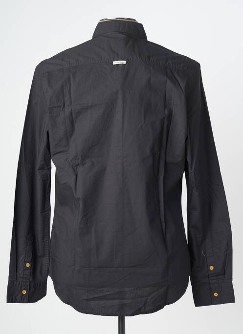 Chemise manches longues noir BEING HUMAN homme