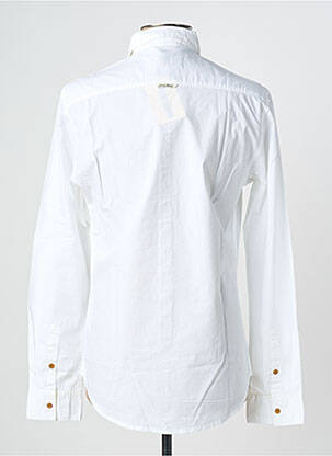 Chemise manches longues poches blanc BEING HUMAN homme