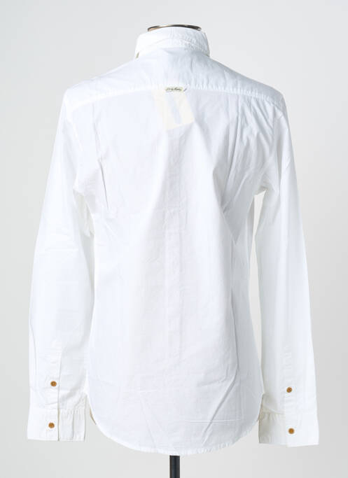 Chemise manches longues blanc BEING HUMAN homme
