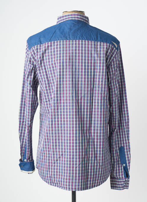 Chemise manches longues bleu KAPORAL homme