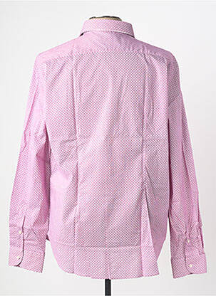 Chemise manches longues imprimé fantaisie rouge PHILO VANCE homme