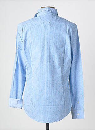 Chemise manches longues fermeture boutonnée sur le devant bleu BEING HUMAN homme