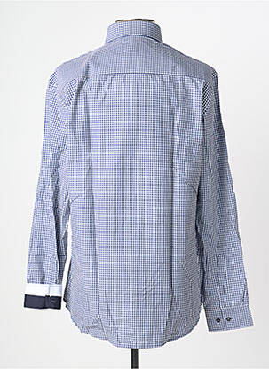 Chemise manches longues coupe cintrée bleu CAP 10 TEN homme