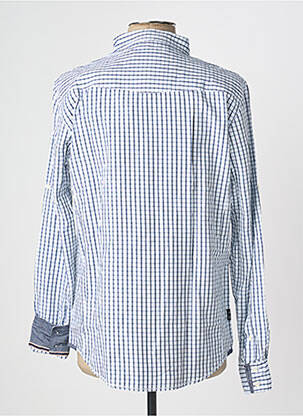 Chemise manches longues poches bleu DEELUXE homme