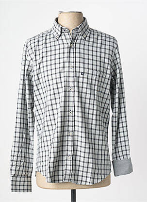 Chemise manches longues poches gris BLUSALINA homme