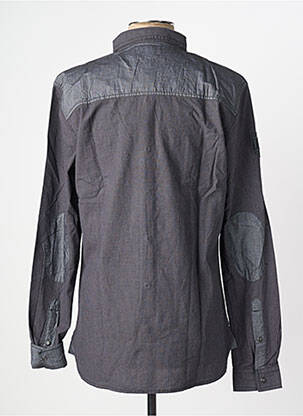 Chemise manches longues poches gris KAPORAL homme