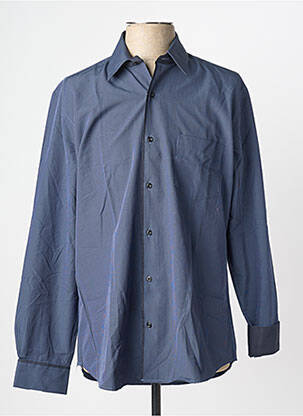 Chemise manches longues imprimé rayures gris CAP 10 TEN homme