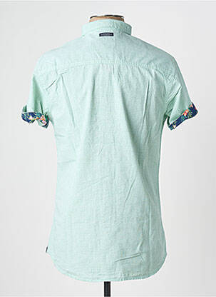 Chemise manches courtes poches vert DEELUXE homme