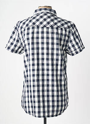 Chemise manches courtes poches bleu DEELUXE homme