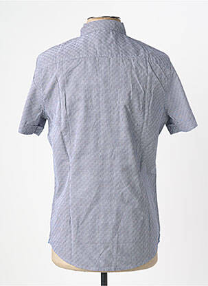 Chemise manches courtes poches bleu KAPORAL homme