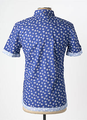 Chemise manches courtes poches bleu KILIWATCH homme