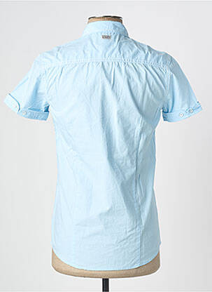 Chemise manches courtes poches bleu KAPORAL homme