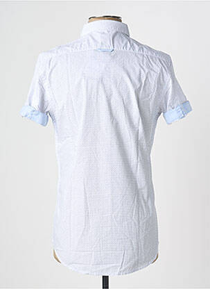 Chemise manches courtes poches bleu BEING HUMAN homme
